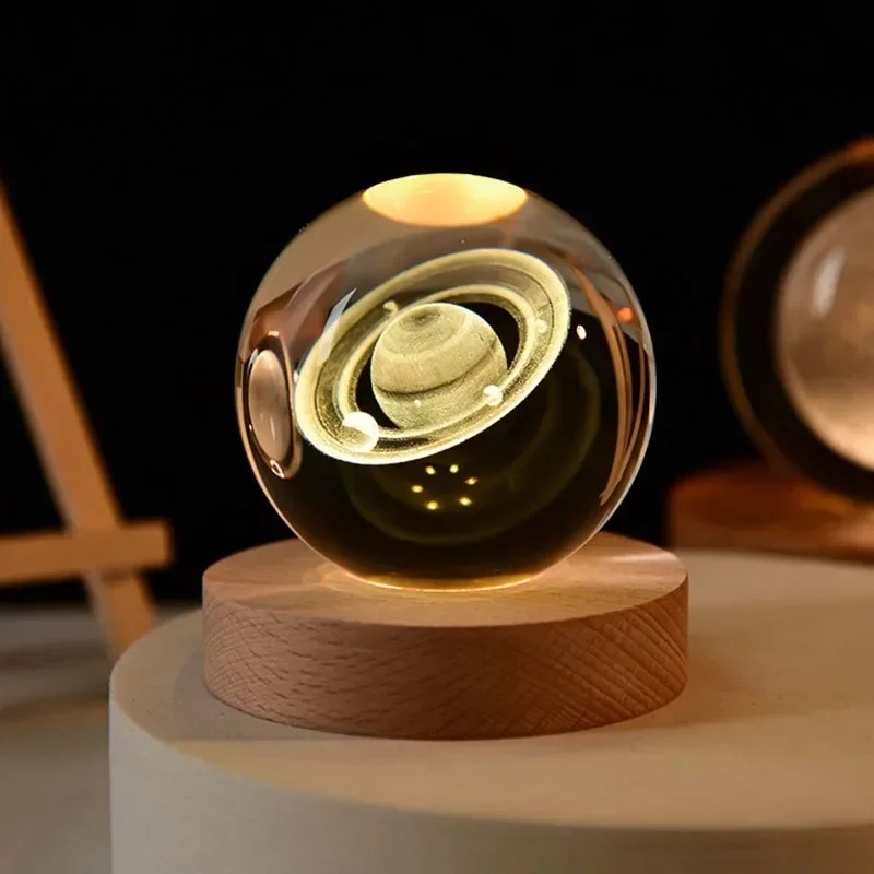Crystal Ball Decor - Boule de cristal décorative de 6