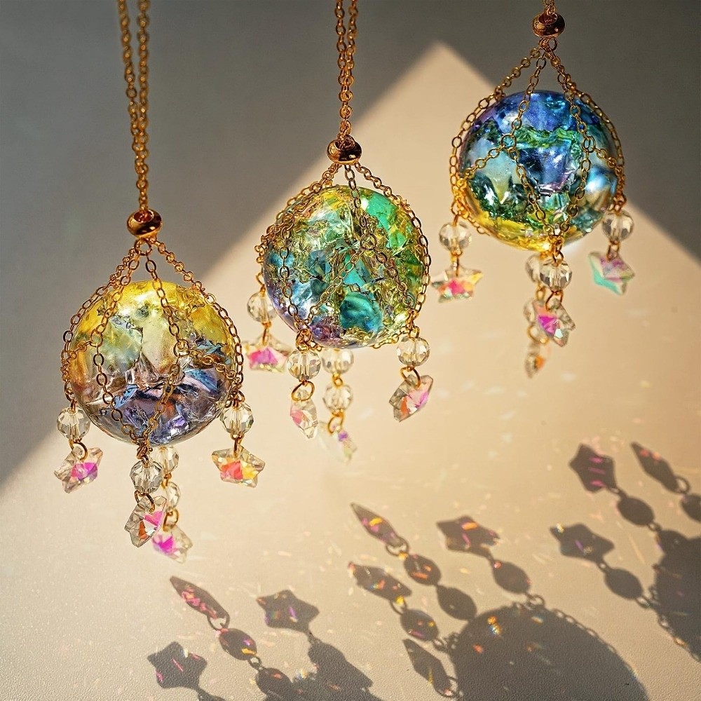 Attrape-soleil en verre crista - Crystal Ball Decor avis et prix