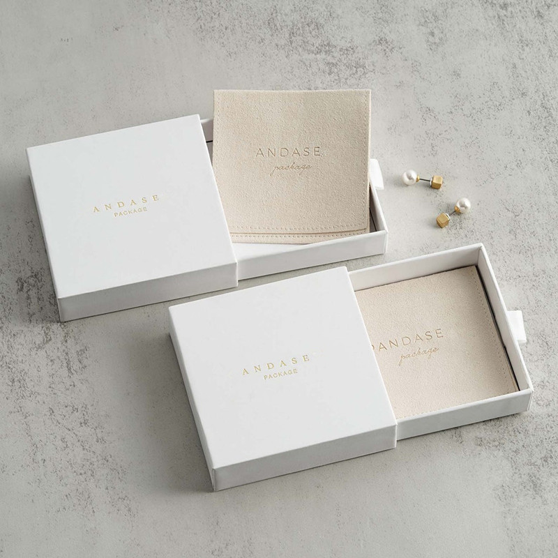 Pochettes d'emballage avec Log - Velvet Jewelry Box avis et prix