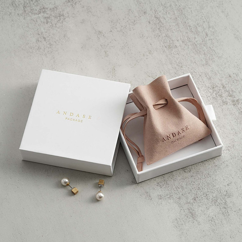 Pochettes d'emballage avec Log - Velvet Jewelry Box avis et prix