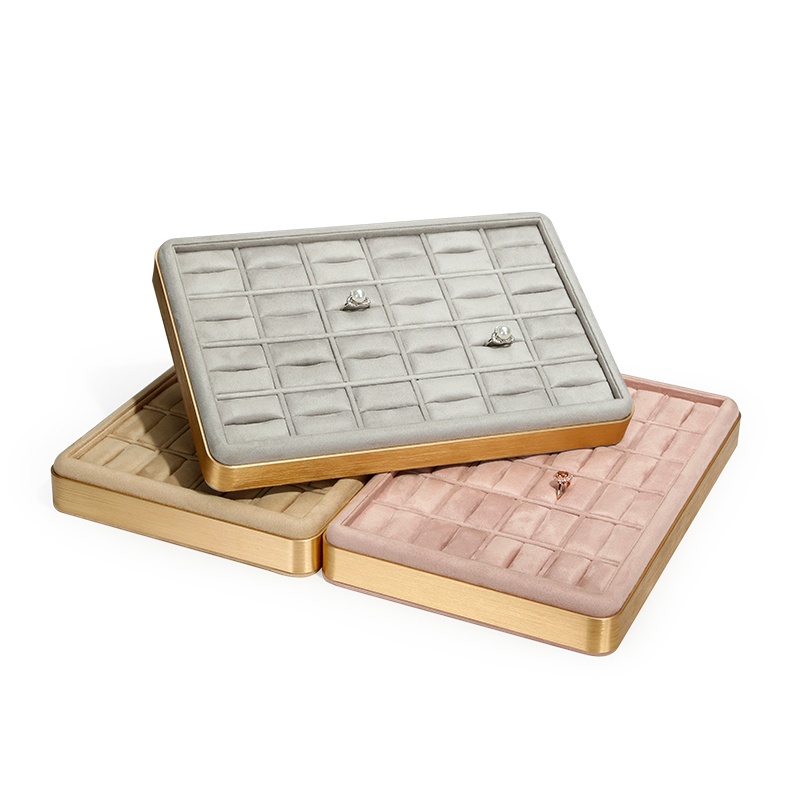 Présentoir à bagues en velours - Velvet Jewelry Box avis et prix
