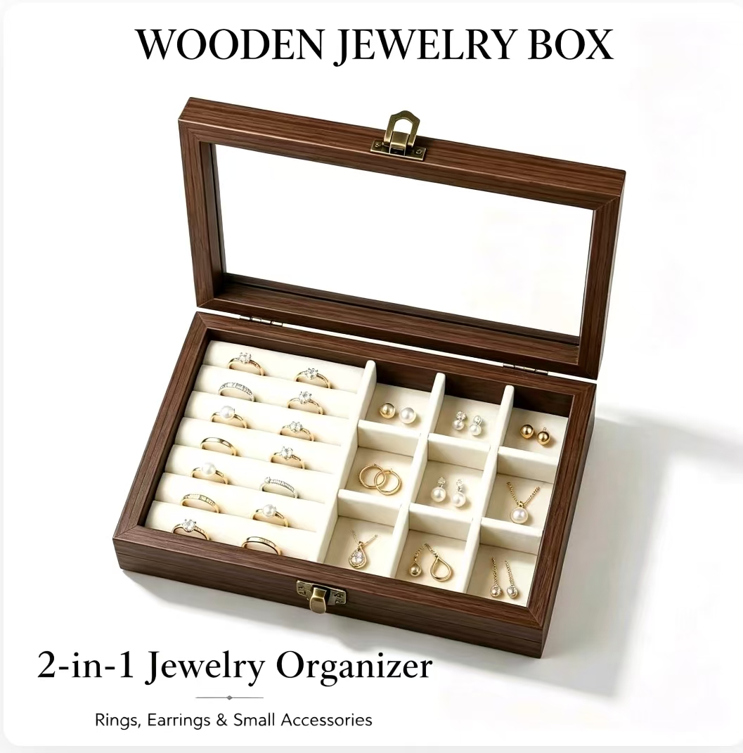 Organisateur de bijoux en velo - Velvet Jewelry Box avis et prix